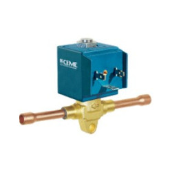 Valvula solenoide soldar tubo 10 mm Bobina incluida